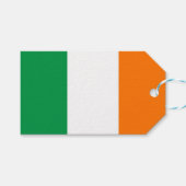 Geschenktafel mit irischer Flagge Geschenkanhänger (Vorderseite (Horizontal))