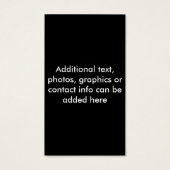 Geschenktafel, Visitenkarte - POP ART SKULLS (Rückseite)