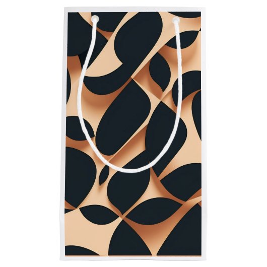 Geschenktafeln von AI-generierten Mustern Kleine Geschenktüte (Vorderseite)