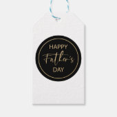 Geschenktag des Vaters Geschenkanhänger (Vorderseite)