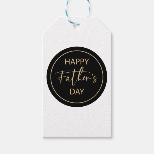 Geschenktag des Vaters Geschenkanhänger (Vorderseite)