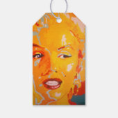 Geschenktag - Pop Art Berühmte Leute Geschenkanhänger (Vorderseite)