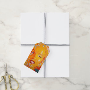 Geschenktag - Pop Art Berühmte Leute Geschenkanhänger