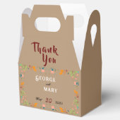 Geschenktags im Blume Geschenkschachtel (Geöffnet)