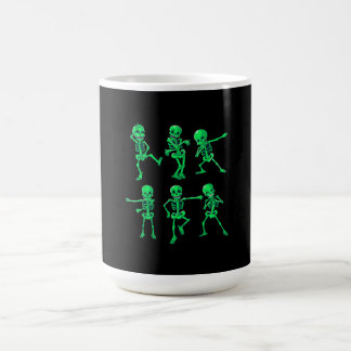 Geschenktanz| Halloween Dancing Skeletts Tanzgesch Kaffeetasse