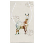 Geschenktasche - Alpaca1 Kleine Geschenktüte (Rückseite)