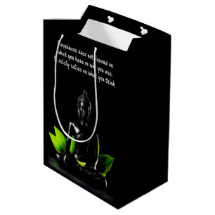 Geschenktasche Buddha-Zitats 4e Mittlere Geschenktüte