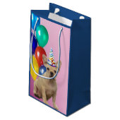 Geschenktasche der Geburtstags-französischen Kleine Geschenktüte (Rückseite Schrägansicht)