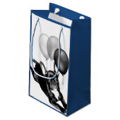 Geschenktasche der Geburtstags-französischen Kleine Geschenktüte (Rückseite Schrägansicht)