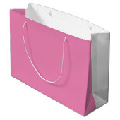 Geschenktasche "Diva mit Kurven" Große Geschenktüte (Rückseite Schrägansicht)