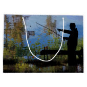 Geschenktasche für ältere Menschen Große Geschenktüte (Rückseite)