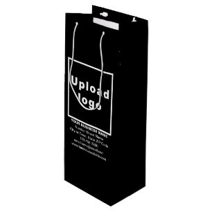 Geschenktasche für Black Wine Geschenktüte Für Weinflaschen