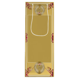 Geschenktasche für das 50. oder 1. Hochzeitstag Geschenktüte Für Weinflaschen