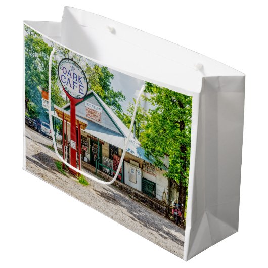 Geschenktasche für den Oark Große Geschenktüte (Vorderseite Schrägansicht)