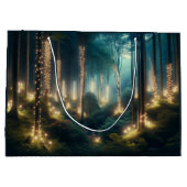 Geschenktasche für den verzauberten Wald Große Geschenktüte (Rückseite)