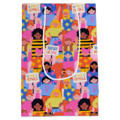 Geschenktasche für Frauen Mittlere Geschenktüte (Rückseite)