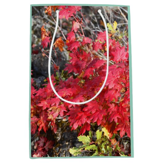 Geschenktasche für Herbst Mittlere Geschenktüte (Vorderseite)