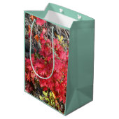 Geschenktasche für Herbst Mittlere Geschenktüte (Rückseite Schrägansicht)
