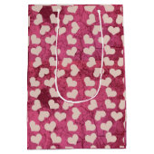 Geschenktasche für Herzkranken Mittlere Geschenktüte (Rückseite)