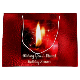 Geschenktasche für Kerzenflame Große Geschenktüte