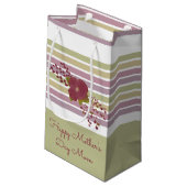 Geschenktasche für kleine Designer Muttertag Geschenktüte (Rückseite Schrägansicht)