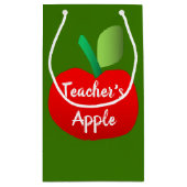Geschenktasche für Lehrer Kleine Geschenktüte (Rückseite)