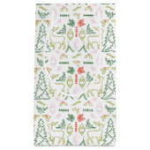 Geschenktasche für rote und grüne skandinavische M Kleine Geschenktüte (Vorderseite)