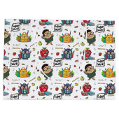 Geschenktasche für Schulfreunde Große Geschenktüte (Rückseite)