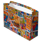 Geschenktasche für Tarots Große Geschenktüte (Rückseite Schrägansicht)