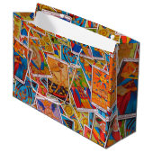Geschenktasche für Tarots Große Geschenktüte (Vorderseite Schrägansicht)