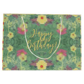 Geschenktasche für Waldflorenflöten Große Geschenktüte (Rückseite)