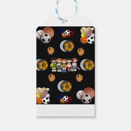 Geschenktasche Fußball Sport Geschenkanhänger (Vorderseite)