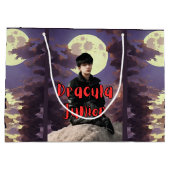 Geschenktasche - Groß - Dracula Junior Große Geschenktüte (Rückseite)