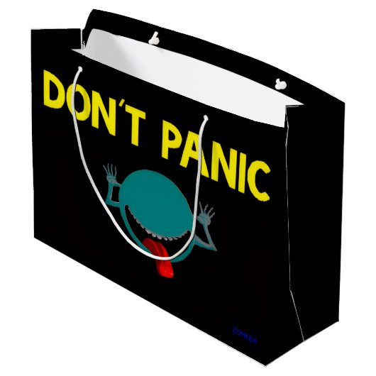 Geschenktasche Große Geschenktüte (Rückseite Schrägansicht)