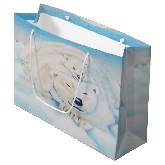 Geschenktasche Große Geschenktüte (Vorderseite Schrägansicht)