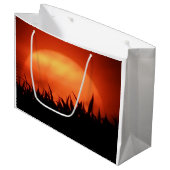Geschenktasche große Sonne Geschenktüte (Vorderseite Schrägansicht)