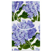 Geschenktasche Hydrangea Kleine Geschenktasche Geschenktüte (Rückseite)