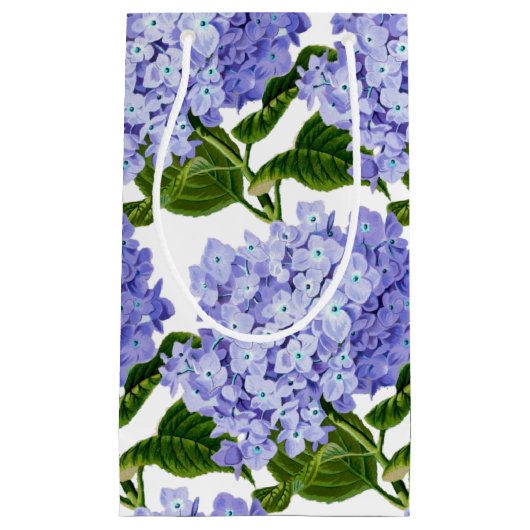 Geschenktasche Hydrangea Kleine Geschenktasche Kleine Geschenktüte (Vorderseite)