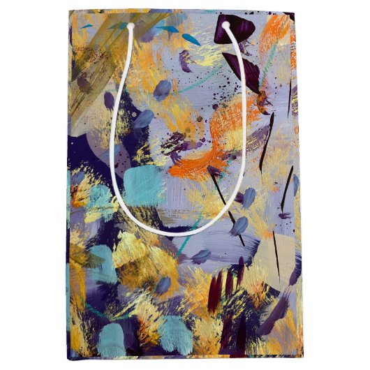 Geschenktasche in anspruchsvollem Design Mittlere Geschenktüte (Vorderseite)