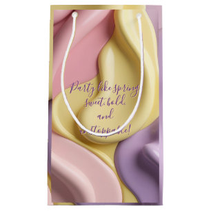 Geschenktasche in stilvollem abstraktem Grafikdesi Kleine Geschenktüte