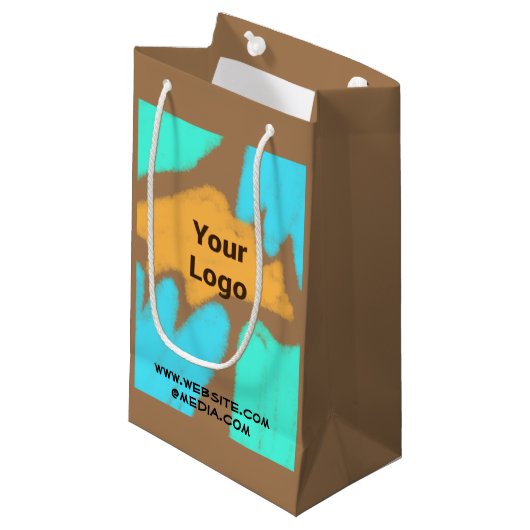 Geschenktasche Kleine Geschenktüte (Vorderseite Schrägansicht)