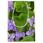 Geschenktasche - Kräuterviolette Mittlere Geschenktüte (Vorderseite)