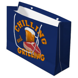 Geschenktasche kühlen u. grillend große geschenktüte