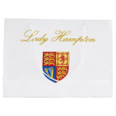 Geschenktasche Lady Hampton Große Geschenktüte (Rückseite)