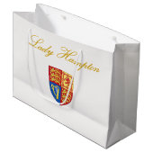 Geschenktasche Lady Hampton Große Geschenktüte (Vorderseite Schrägansicht)