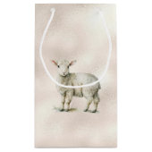 Geschenktasche - Lamb1 Kleine Geschenktüte (Rückseite)