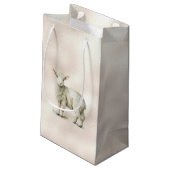 Geschenktasche - Lamb1 Kleine Geschenktüte (Rückseite Schrägansicht)
