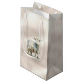 Geschenktasche - Lamb2 Kleine Geschenktüte (Vorderseite Schrägansicht)