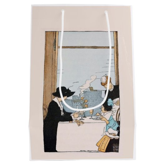 Geschenktasche - Maginel Wright Enright Mittlere Geschenktüte (Rückseite)