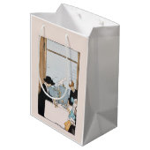 Geschenktasche - Maginel Wright Enright Mittlere Geschenktüte (Rückseite Schrägansicht)